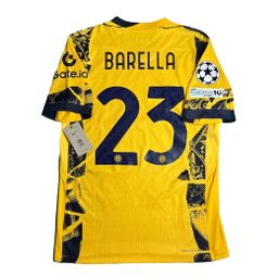 Inter Milan 2024/25 Third Shirt (Yellow / Black)