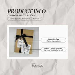 Custom Framed Polaroids