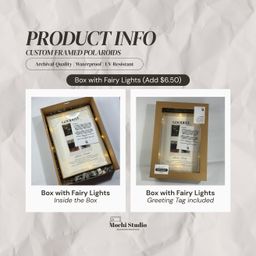 Custom Framed Polaroids