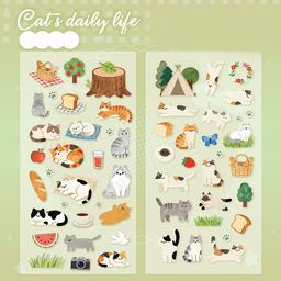 Cat Daily Stickers