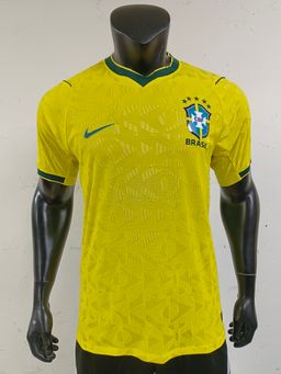 Brazil 2026 World Cup Home Shirt (Yellow / Green / Green)