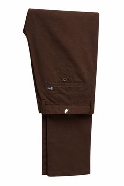 Mens  Brown Chino Trousers 