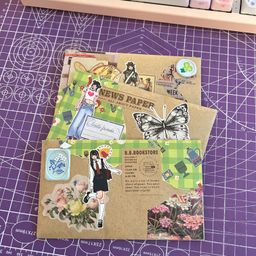 Green Journal Envelope 