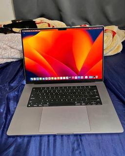 💻🔥 Apple MacBook Pro 16” M1 Pro (2021) – 32Go RAM | 512Go SSD – 5 450 DH 🔥🍎