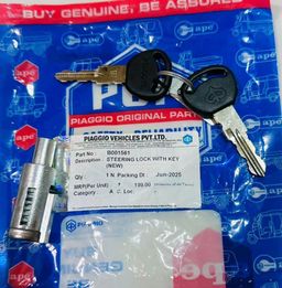 STEERING   LOCK WITH KEY (NEW) B001561