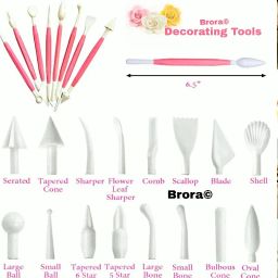 1622 FONDANT TOOL SET SMALL 