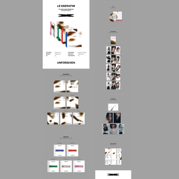 LE SSERAFIM - 1st Studio Album UNFORGIVEN (Compact Ver.)