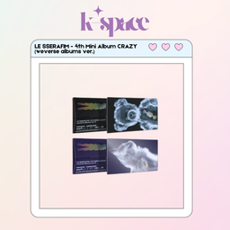 LE SSERAFIM - 4th Mini Album CRAZY (weverse albums ver.)