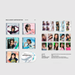 LE SSERAFIM - Japan 2nd Single  ’UNFORGIVEN’ (Limited Member Edition ver.)