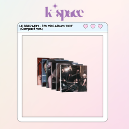 LE SSERAFIM - 5th Mini Album ’HOT’  (Compact ver.)