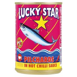 Lucky Star Pilchards in Hot Chilli Sauce 400g