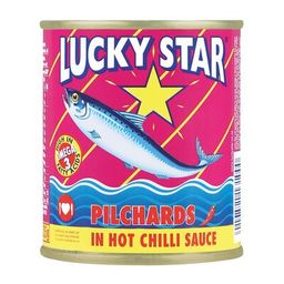 Lucky Star Pilchards in Chilli 215g