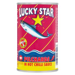 Lucky Star Pilchards in Chilli 155g