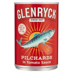 Glenryck Pilchards in Tomato Sauce 400g