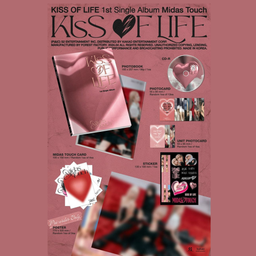 KISS OF LIFE - 1st Single Album Midas Touch