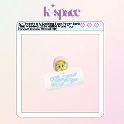 IU - Tweety x IU Docking Type Power Bank ['THE WINNING' 2024 HEREH World Tour Concert Encore Official MD]