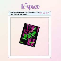 BABYMONSTER - 2nd Mini Album WE GO UP (UP Ver.)