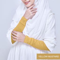 NEW HANDSOCK MUSLIMAH EXCLUSIVE - YELLOW MUSTARD
