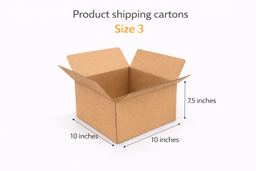 TAKEAWAY CARTONS - 8” x 9.5” x 8” ( 5 Liters round ) 