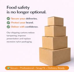 TAKEAWAY CARTONS - 11” x 6” x 7”  -( 5 Liters Rectangular)