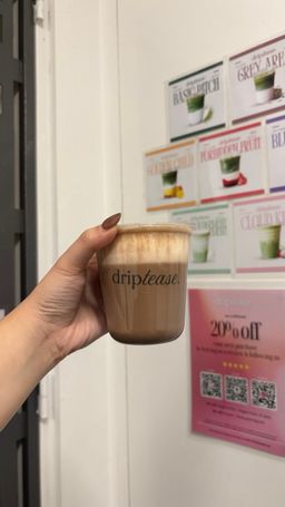 sea salt foam hojicha