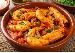 Seafood with padang sauce (tray)