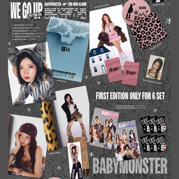 BABYMONSTER - 2nd Mini Album WE GO UP (PATTERN Ver.)