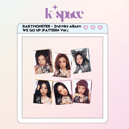 BABYMONSTER - 2nd Mini Album WE GO UP (PATTERN Ver.)