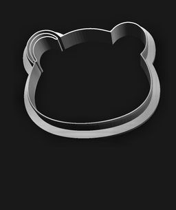 Bear Head 6 cm  Cookie Cutter