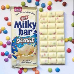 Nestle milky bar with smarties 80g