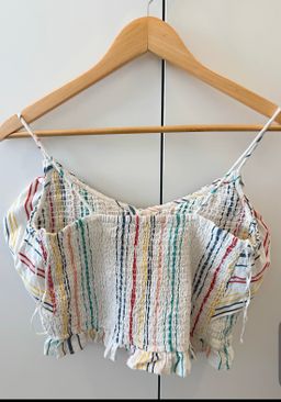 Blusita tipo Crop top 