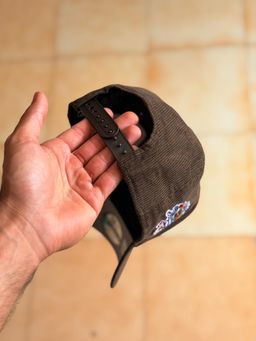 New Era 9Forty - La Dodgers 'Upside Down LA Cord'  Corduroy Brown