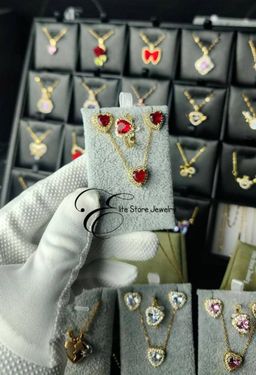 Set collier or,3 pcs