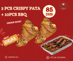 2X CRISPY PATA + 10PCS BBQ