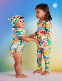 Long Sleeve Romper (Little Billabong)