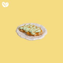 Pandan Coconut Croffle