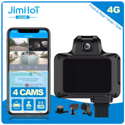 4G JC450 4Channel Live Stream Camera (256GB)