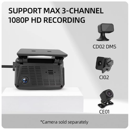 4G JC371 3Channels Live Stream Camera (256GB)