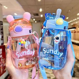 Children's straw water cup