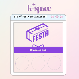 BTS 10TH FESTA BBRACELET SET