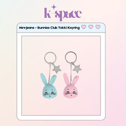 NewJeans - Bunnies Club Tokki Keyring