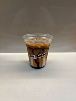 Iced Hazelnut Chocolate Latte