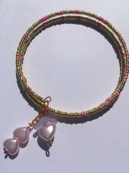 Seedbead Memory Wire Bracelet