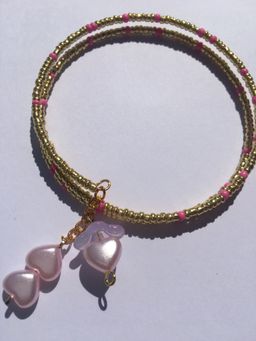 Seedbead Memory Wire Bracelet
