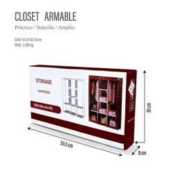 Closet Armable.