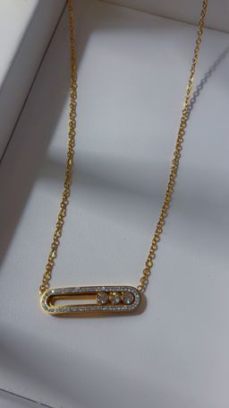Celeste Trio Pendant Gold