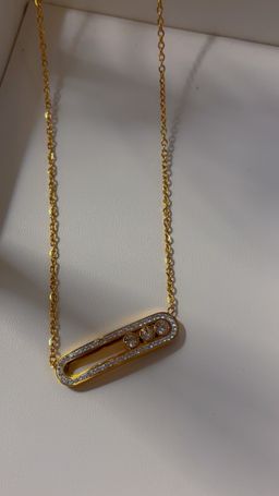 Celeste Trio Pendant Gold