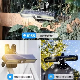 Solar Clip-on Light with Motion Sensor (Pack of 2 Lights)