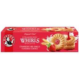 Bakers Strawberry Whirls Biscuits