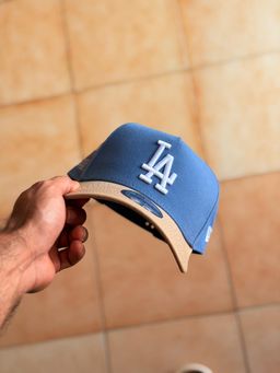 New Era 9Forty - La Dodgers 60th Anniversary baby blue 2-tone 